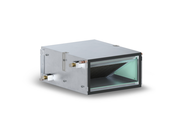 Cut-Out Zehnder ComfoPost CW8 Comfortable indoor ventilation Angled view