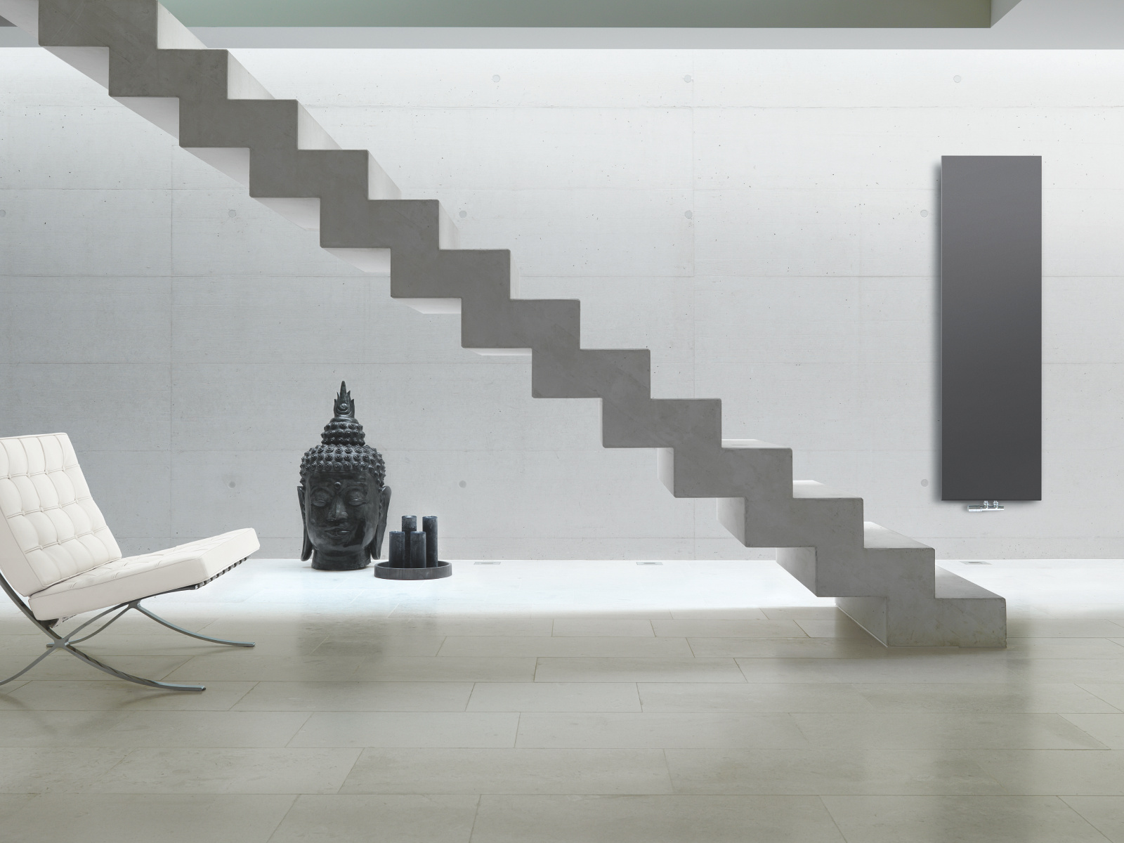 Rendering Arteplano Decorative radiator Front view