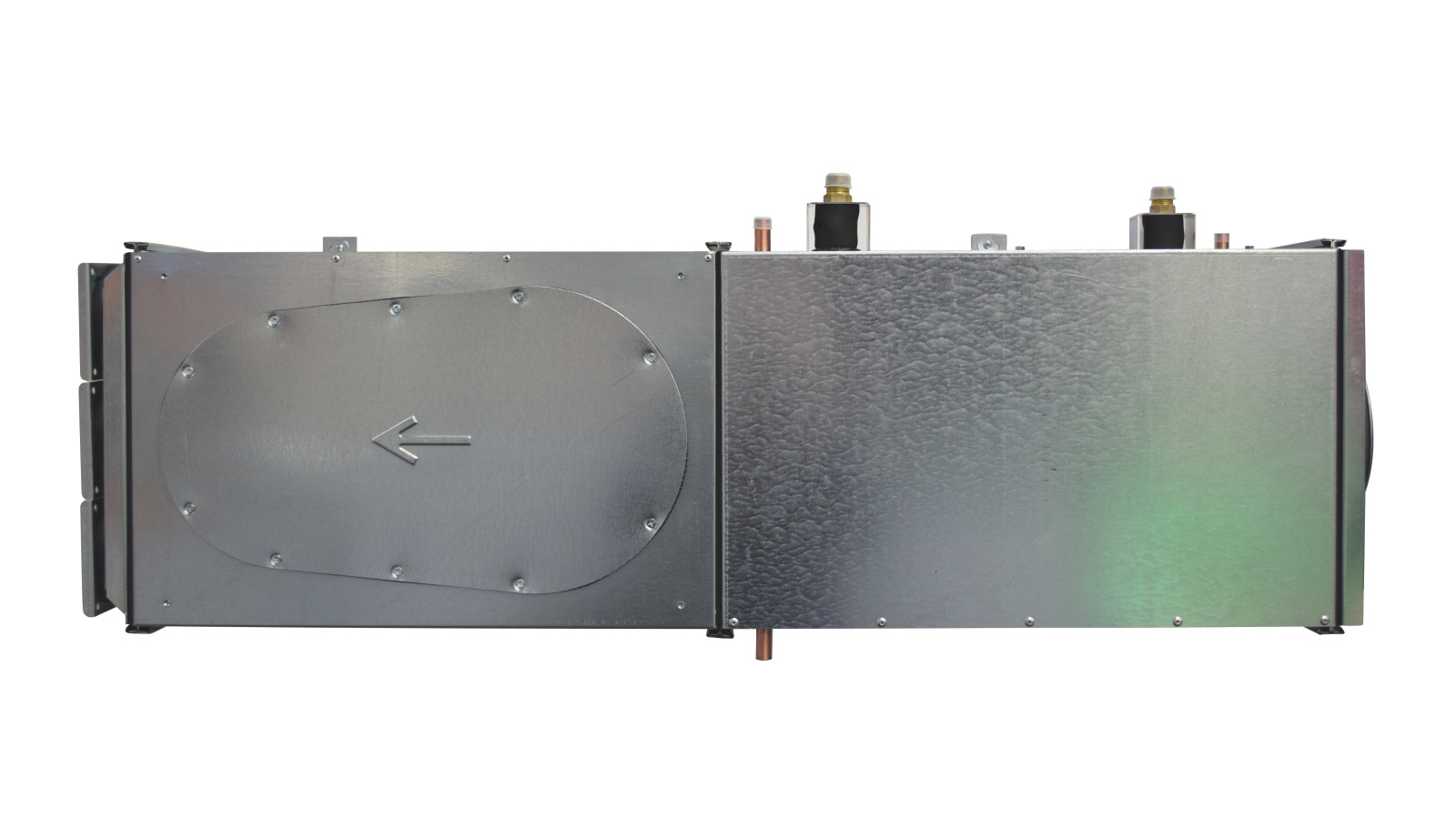 Cut-Out Zehnder ComfoPost CW6 Comfortable indoor ventilation Angled view