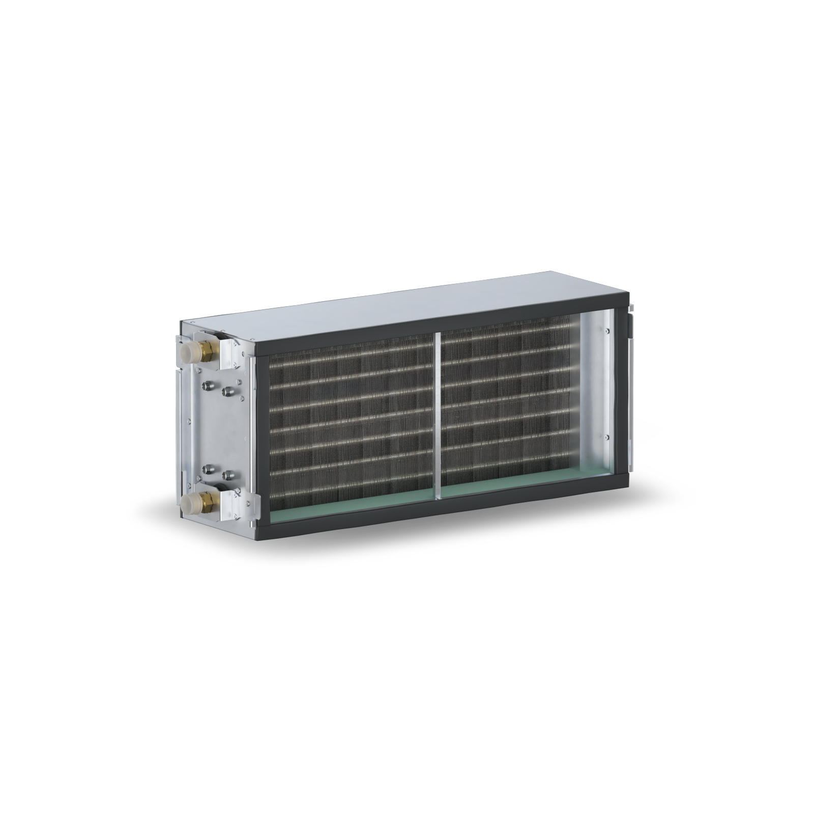 Cut-Out Zehnder ComfoPost CW10 Comfortable indoor ventilation Angled view