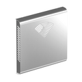 Rendering Zehnder ComfoSpot 50 Comfortable indoor ventilation Angled view