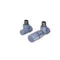 coloured Valve, Valve Type B, B, with thermostate Type X, Cutout, perspective, design line