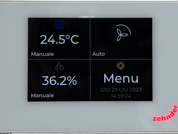Photograph Zehnder Multi Control Comfortable indoor ventilation 