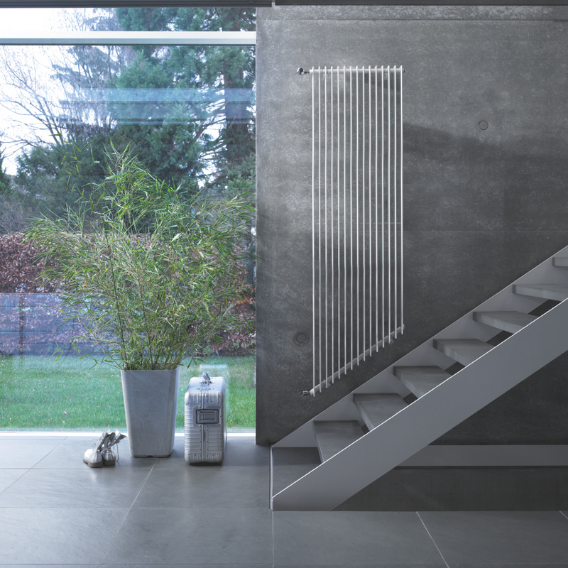 Rendering Zehnder Excelsior Decorative radiator Front view