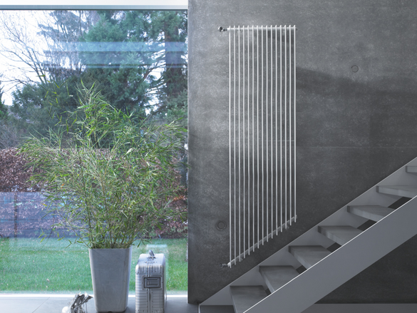 Rendering Zehnder Excelsior Decorative radiator Front view