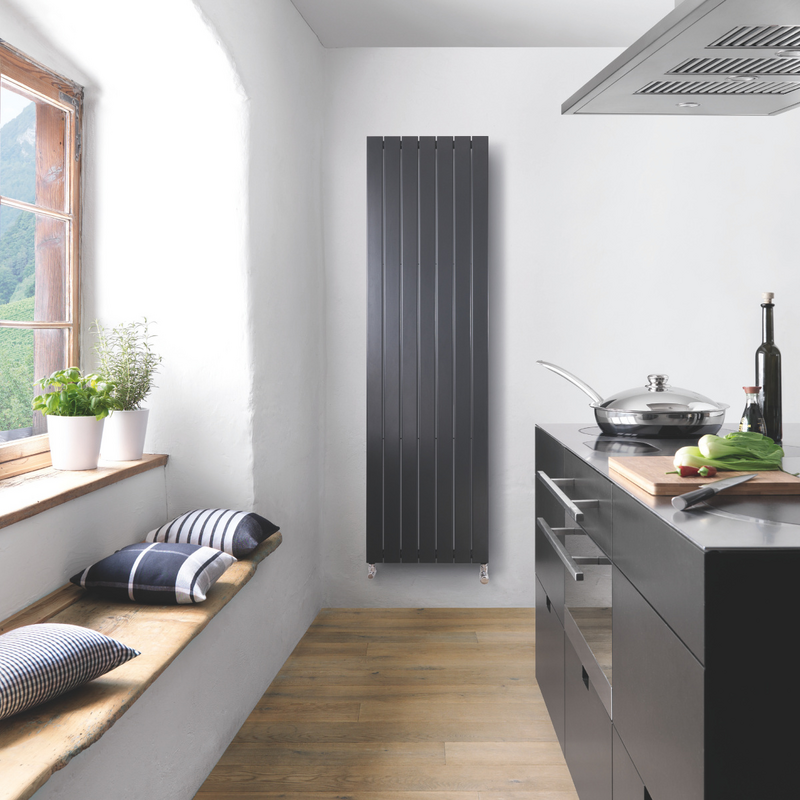 Rendering Zehnder Jet-X Decorative radiator Front view