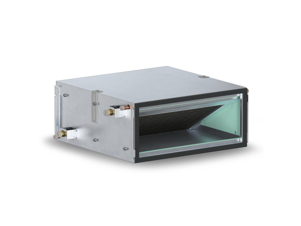 Cut-Out Zehnder ComfoPost CW10 Comfortable indoor ventilation Angled view