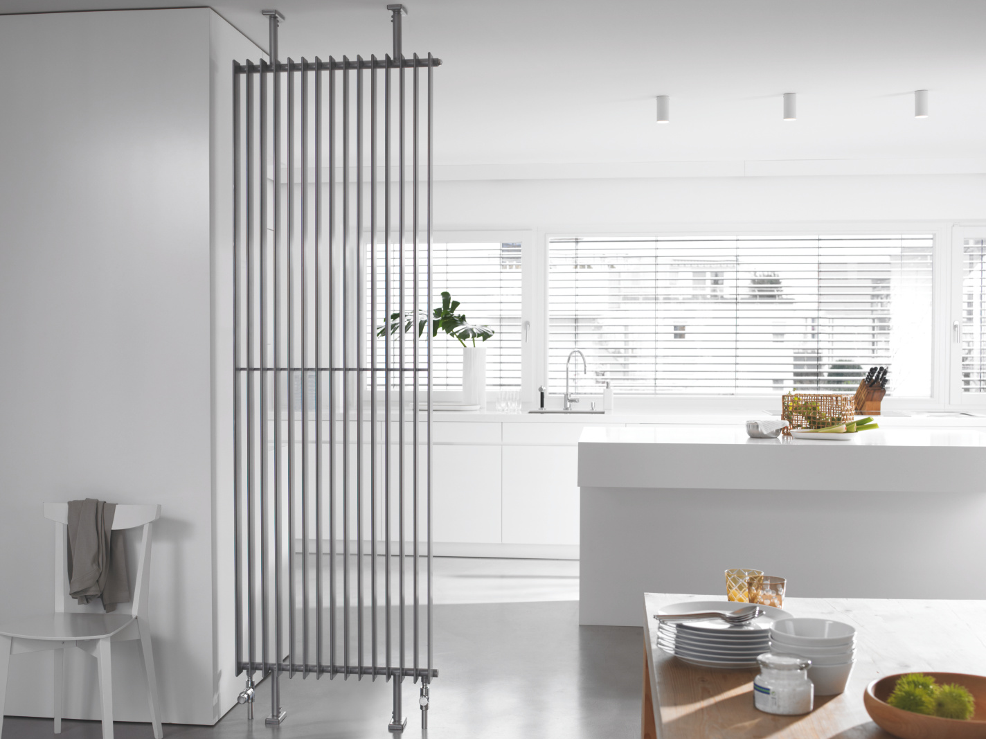 Rendering Zehnder Excelsior Decorative radiator Front view