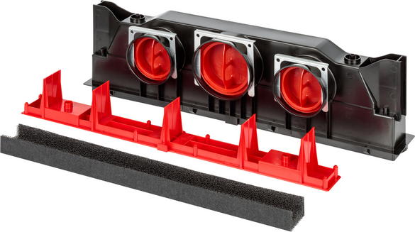 Cut-Out Zehnder ComfoCase CSB-P Comfortable indoor ventilation Front view