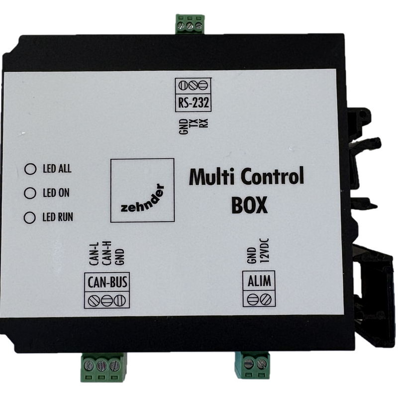 Cut-Out Zehnder Multi Control BOX Comfortable indoor ventilation Front view