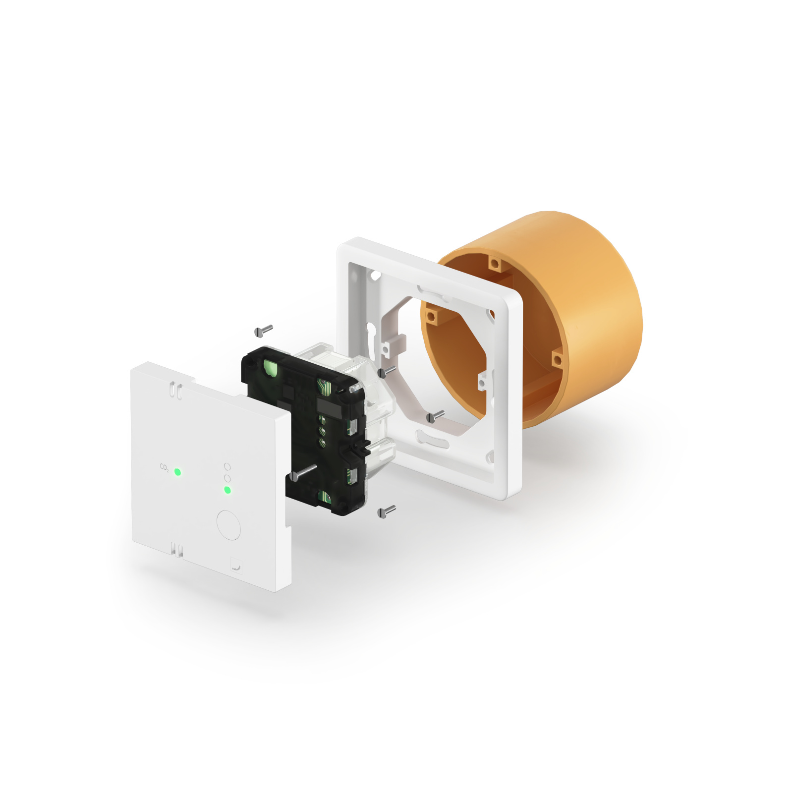 Cut-Out Zehnder CO₂ Sensor C Comfortable indoor ventilation 