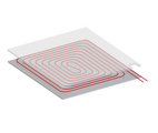 Rendering NIC Heating and cooling ceiling system Rear view