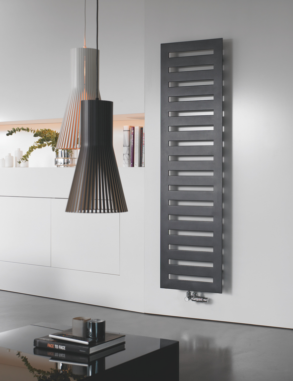 Rendering Zehnder Metropolitan Decorative radiator Front view