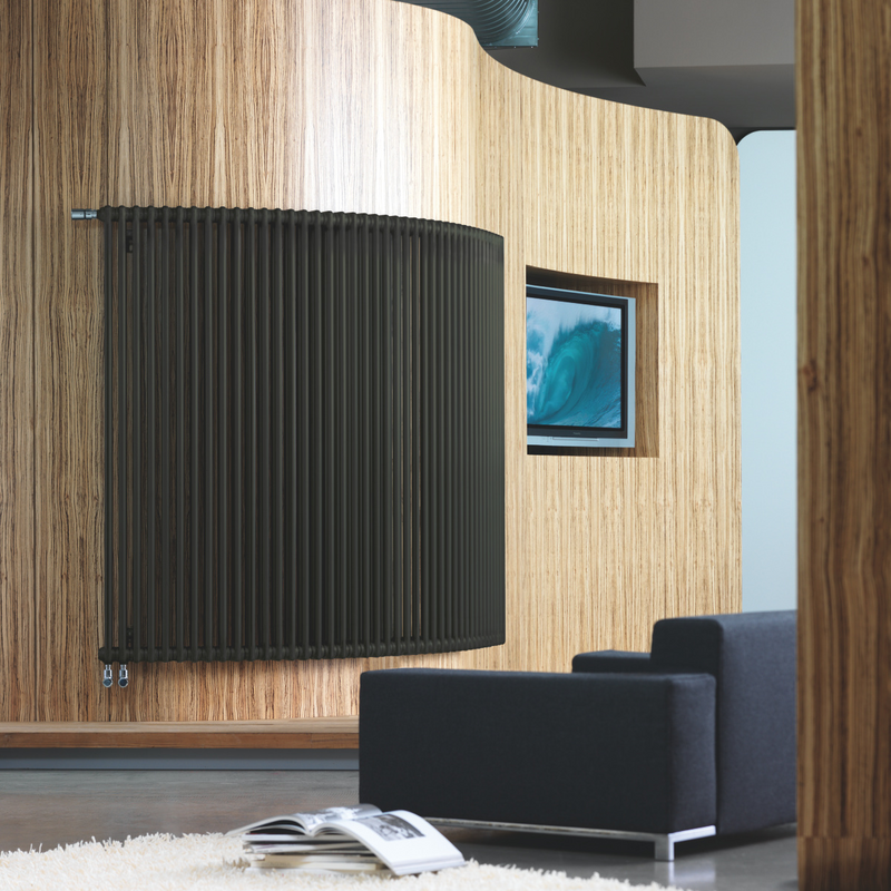 Rendering Zehnder Charleston Decorative radiator Front view