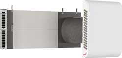  Zehnder ComfoSpot 50 Comfortable indoor ventilation Side view