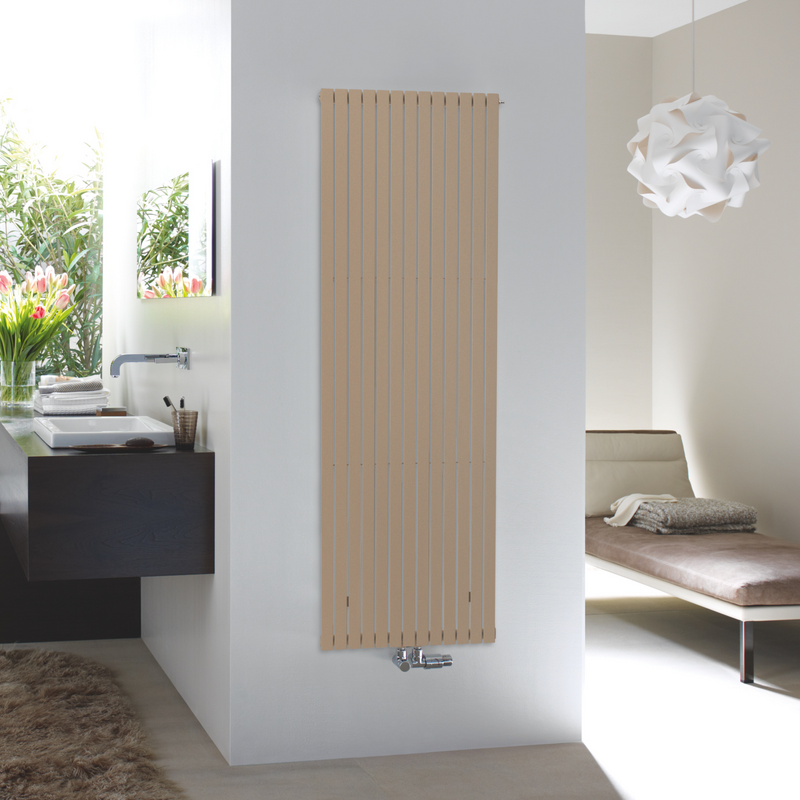 Rendering Zehnder AX Decorative radiator Front view