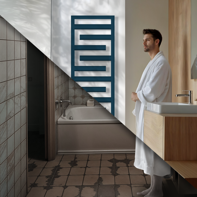 Ristrutturazione del bagno con Zehnder