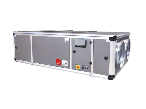 Cut-Out Zehnder Carma Comfortable indoor ventilation Angled view