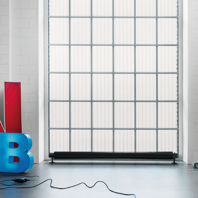 Cut-Out Zehnder Flow Form Decorative radiator 